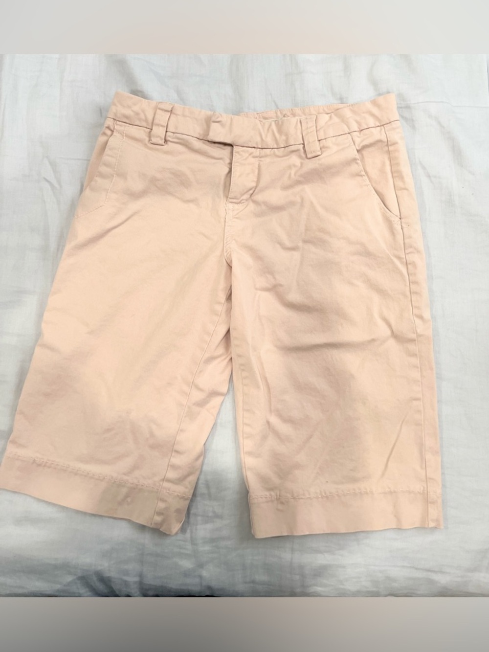 Volcom Women's Pale Pink Bermuda Shorts Size 5
